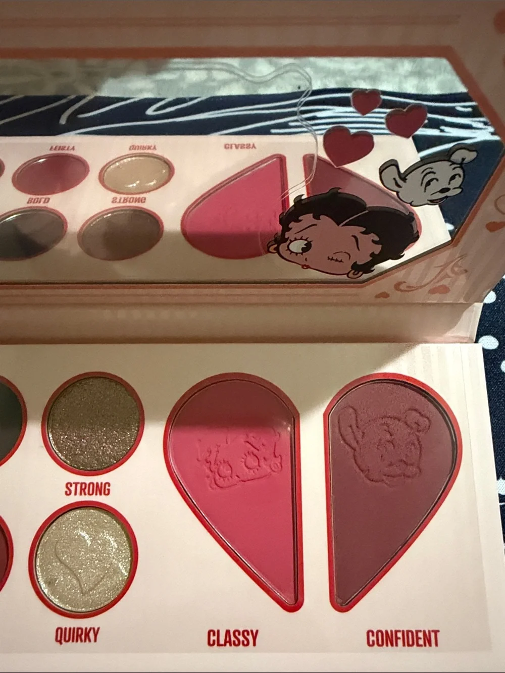 Beauty Creations Betty Boop "Unafraid To Be Me" Shadow & Face Palette - - Picture 6 of 7